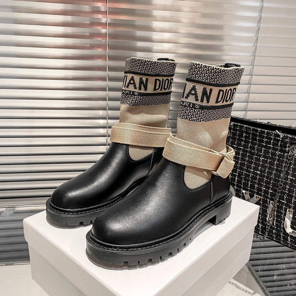 Botas Martin de punto para mujer