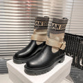 Botas Martin de punto para mujer