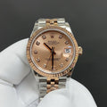 Reloj automático de 31 mm con esfera color café dorado