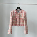 Chaqueta corta de tweed