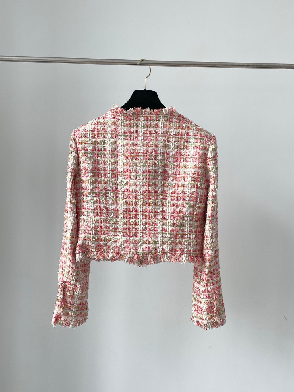 Chaqueta corta de tweed