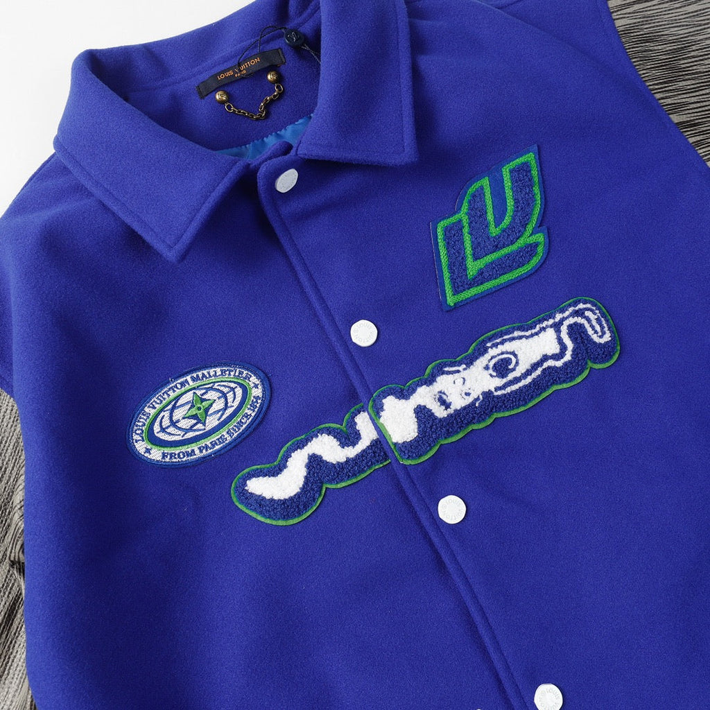 Chaqueta de béisbol bordada global