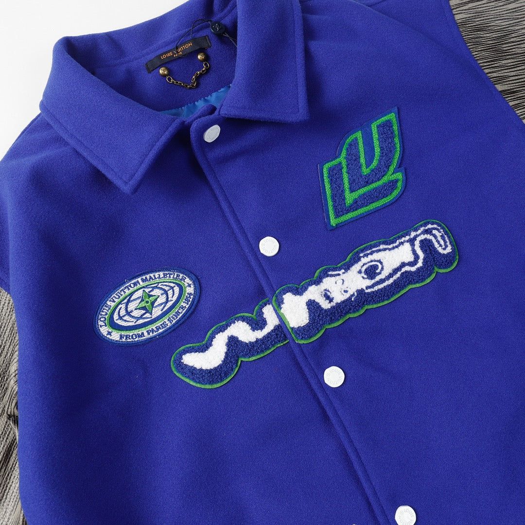 Chaqueta de béisbol bordada global
