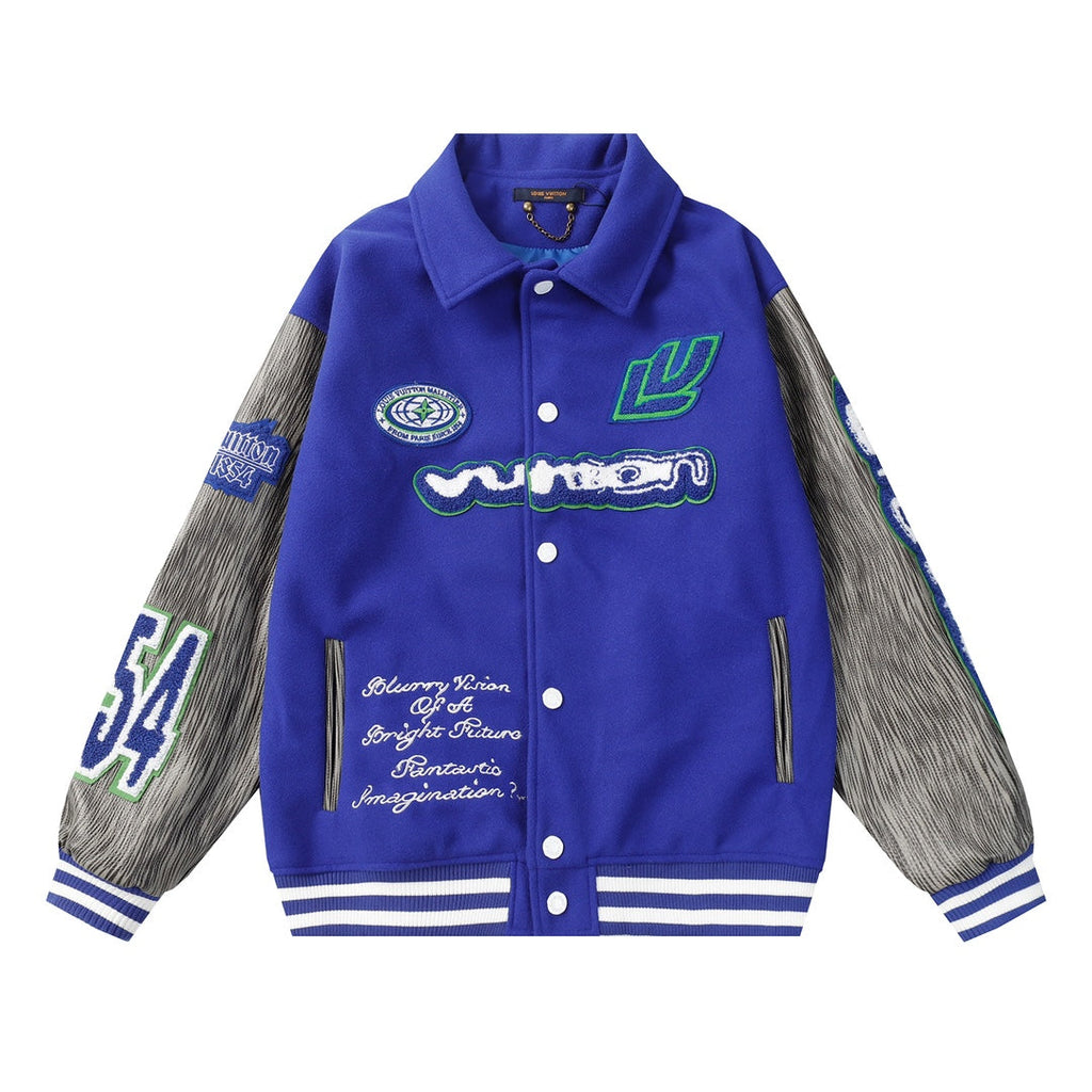 Chaqueta de béisbol bordada global