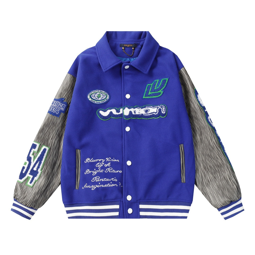 Chaqueta de béisbol bordada global