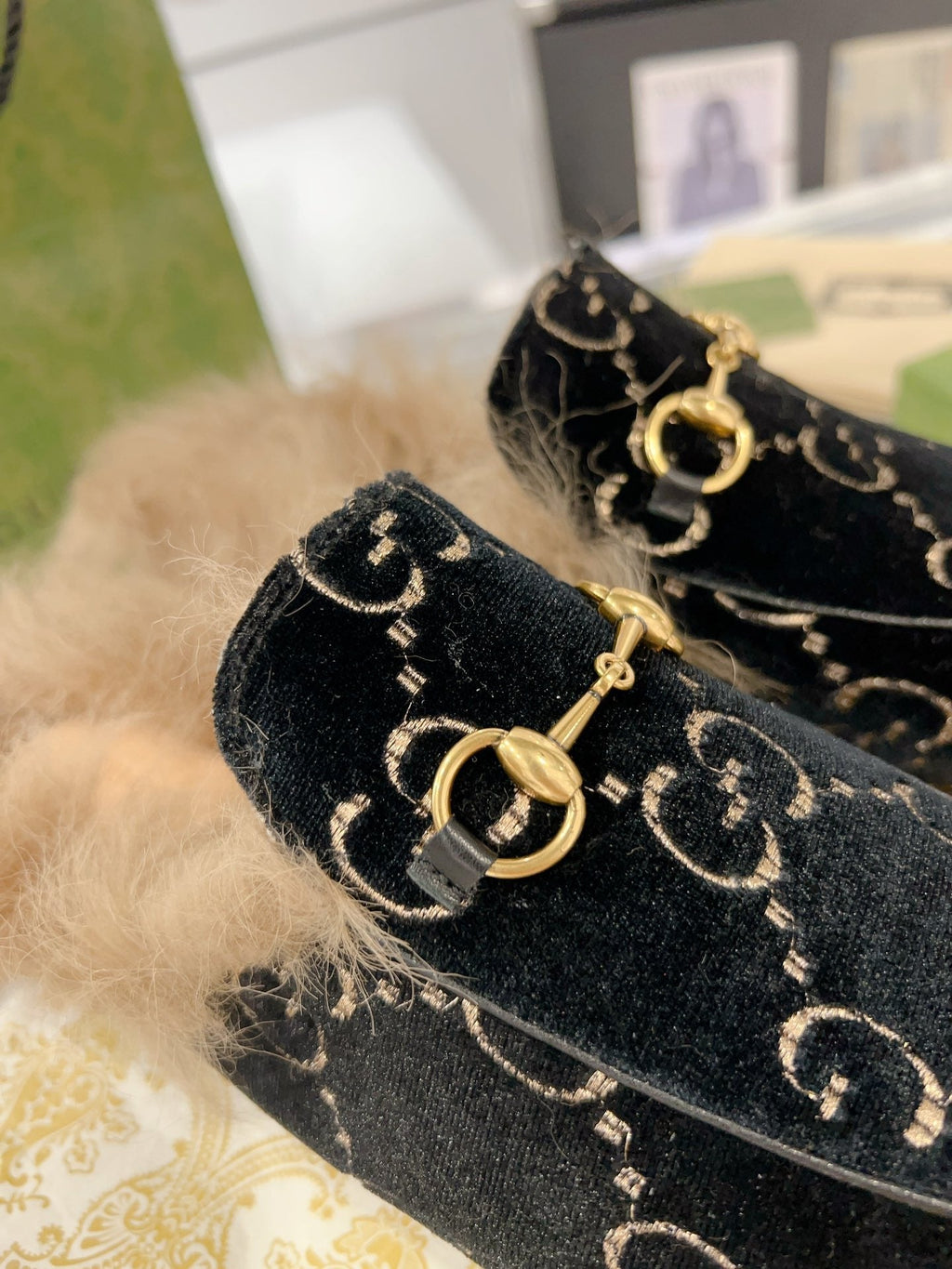 Pantuflas Toscana de piel de oveja para mujer