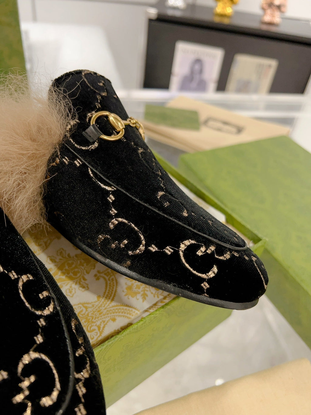 Pantuflas Toscana de piel de oveja para mujer