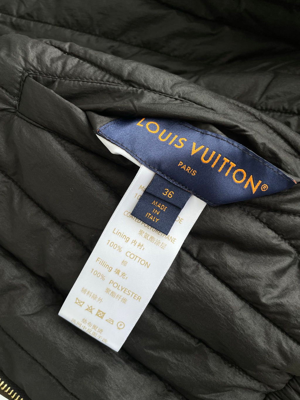 Chaqueta reversible de algodón