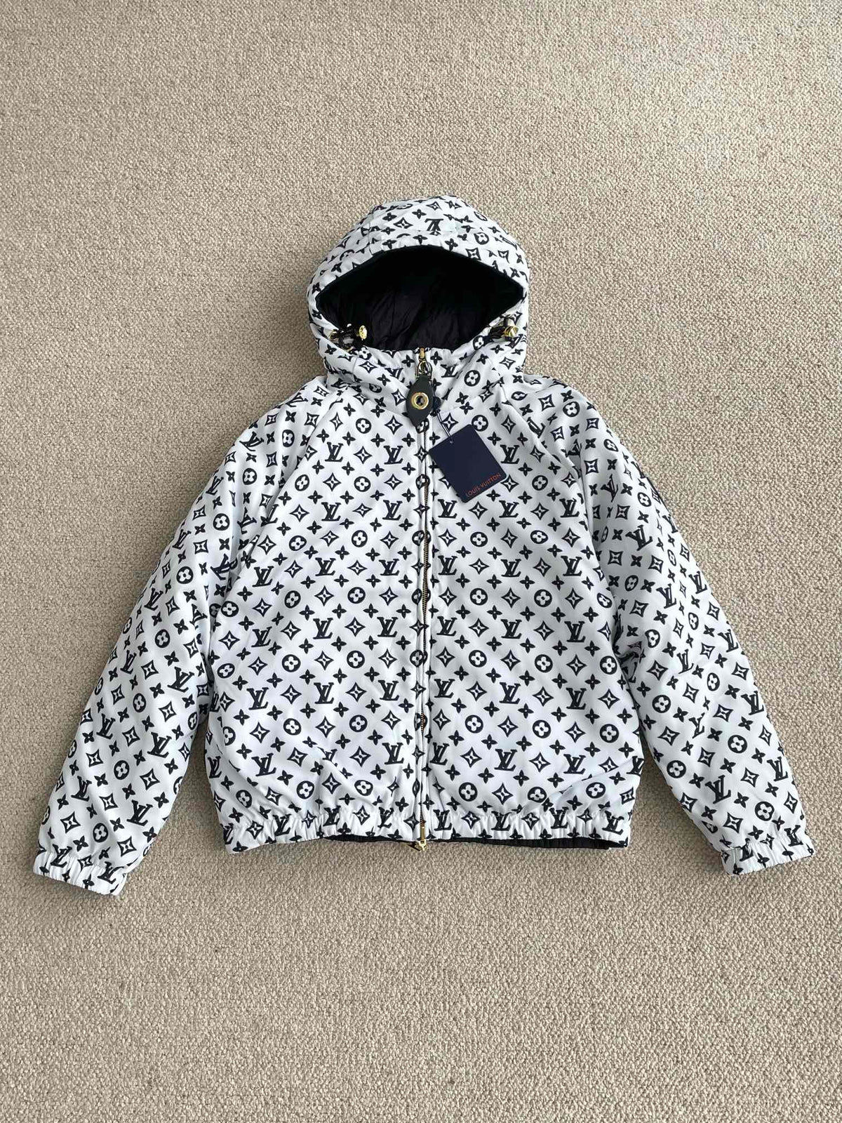 Chaqueta reversible de algodón