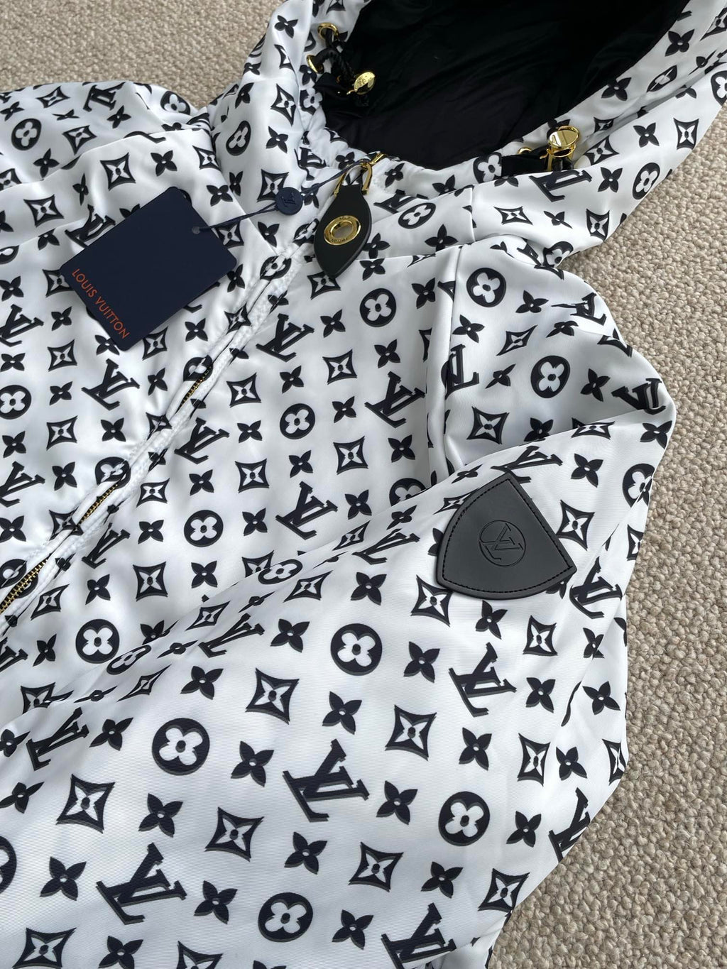 Chaqueta reversible de algodón