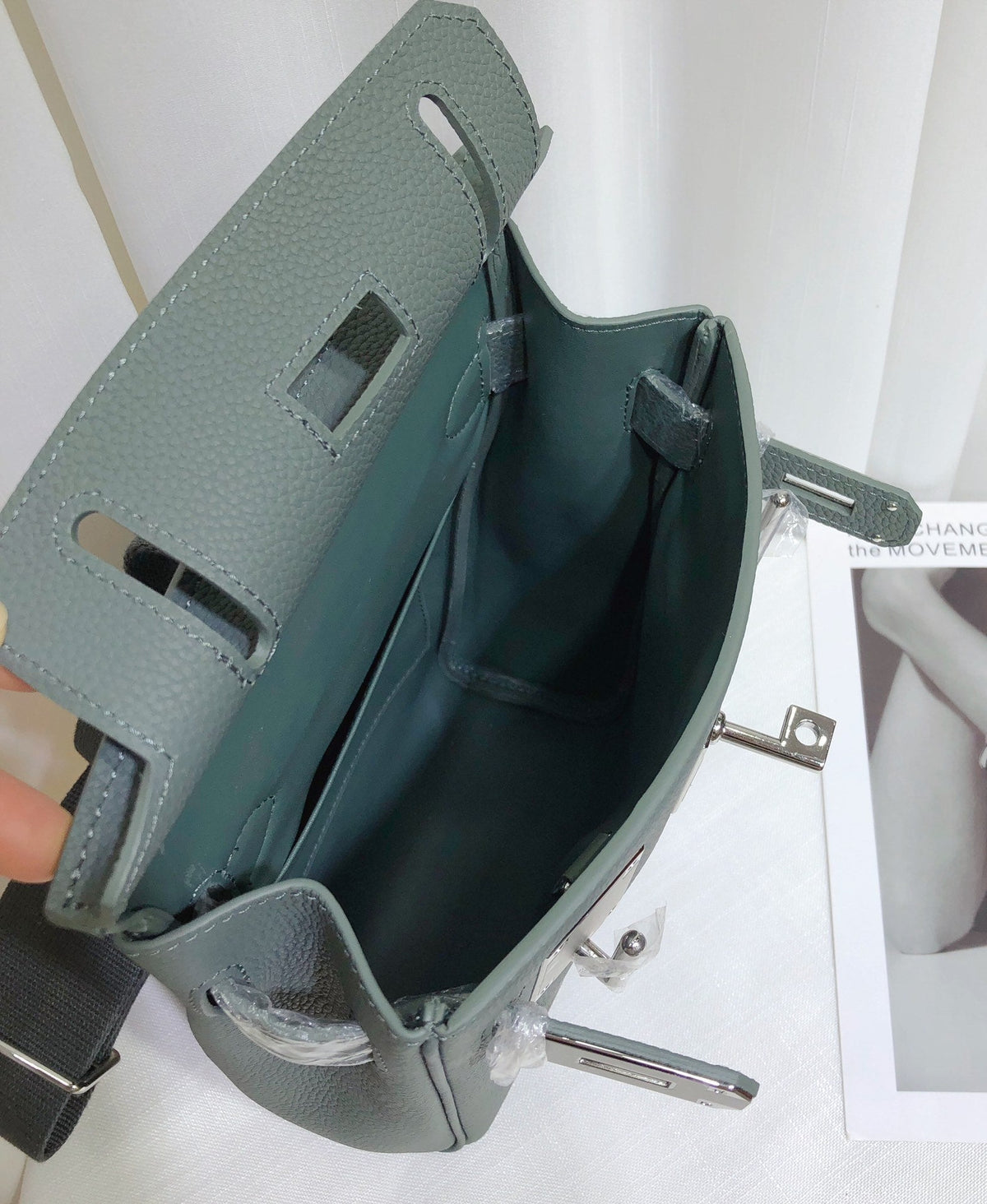 Bolsa de pecho de cuero Togo