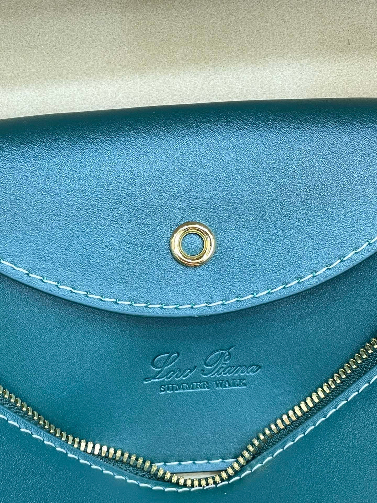 Bolso de cuero Saddle Loro