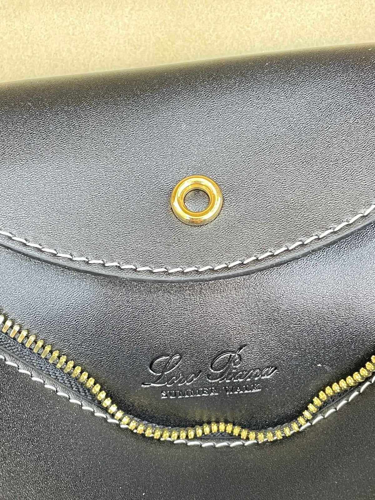 Bolso de cuero Saddle Loro