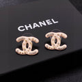 Pendientes rosa claro