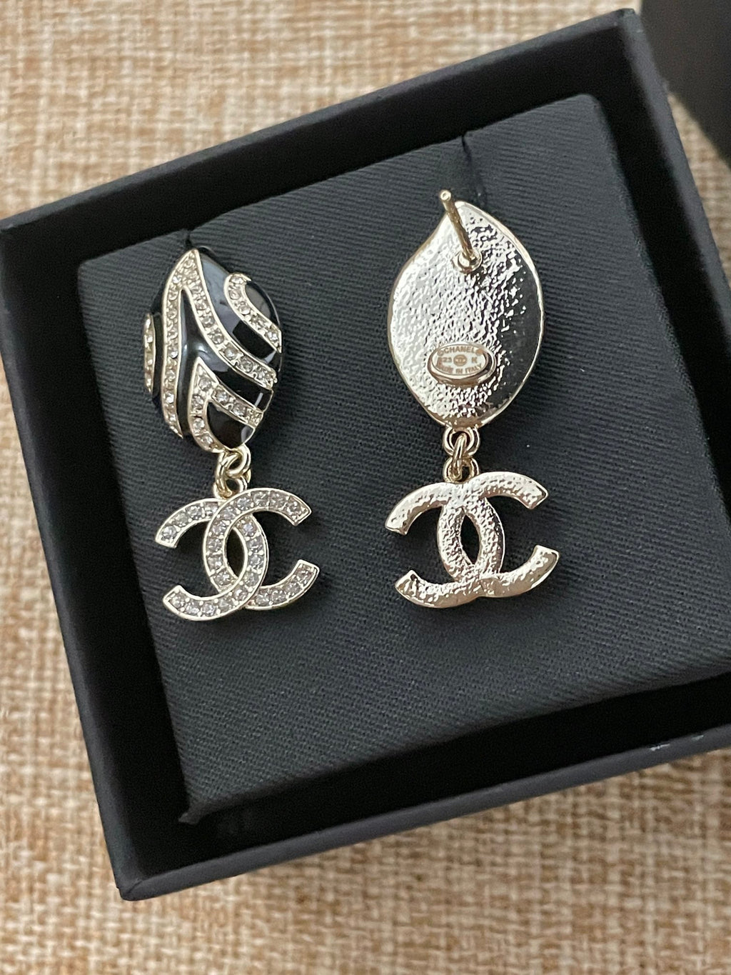 Pendientes colgantes de esmalte CC