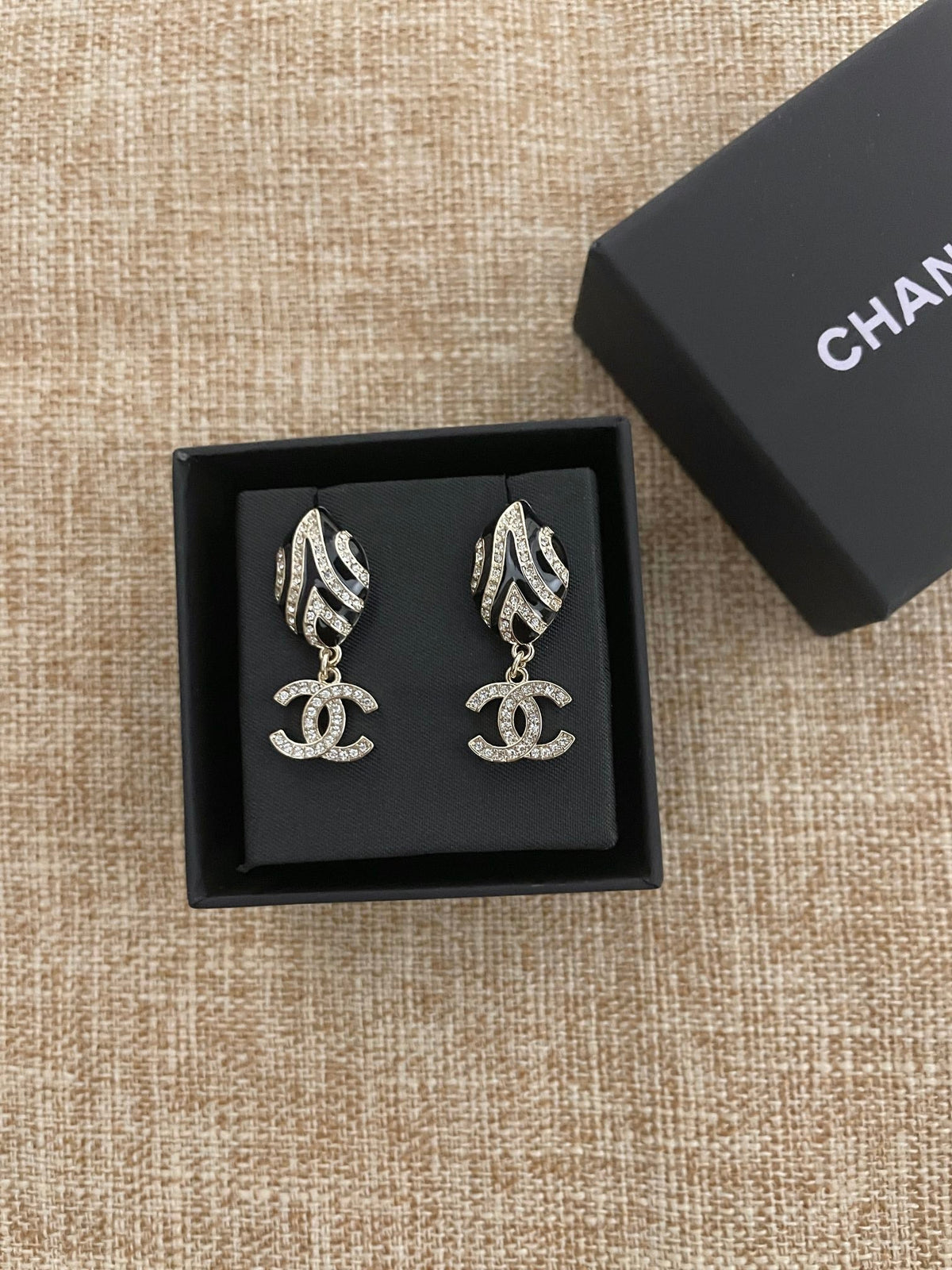 Pendientes colgantes de esmalte CC