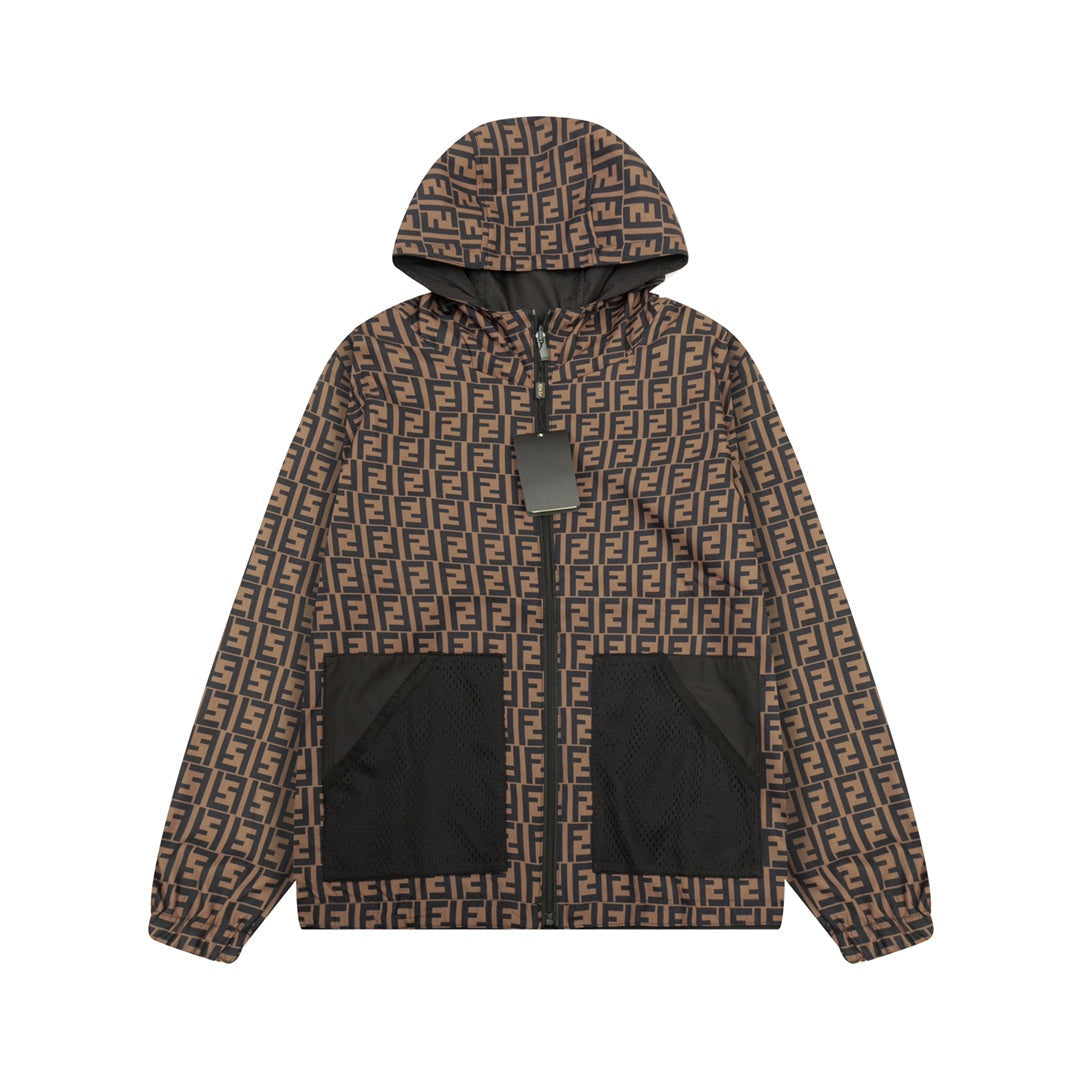 Chaqueta reversible de patchwork