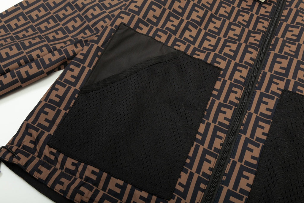 Chaqueta reversible de patchwork