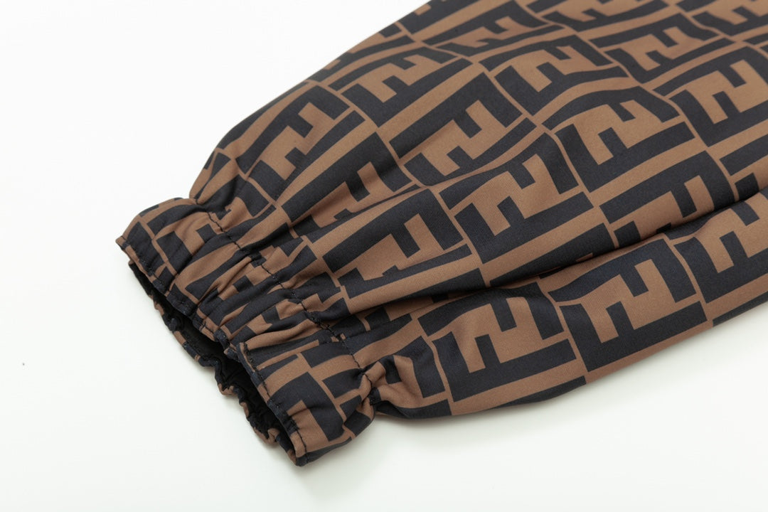 Chaqueta reversible de patchwork
