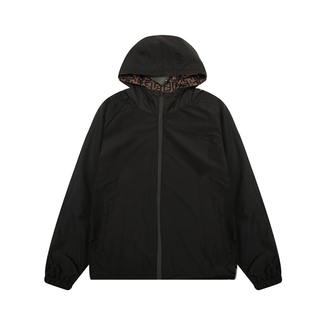 Chaqueta reversible de patchwork