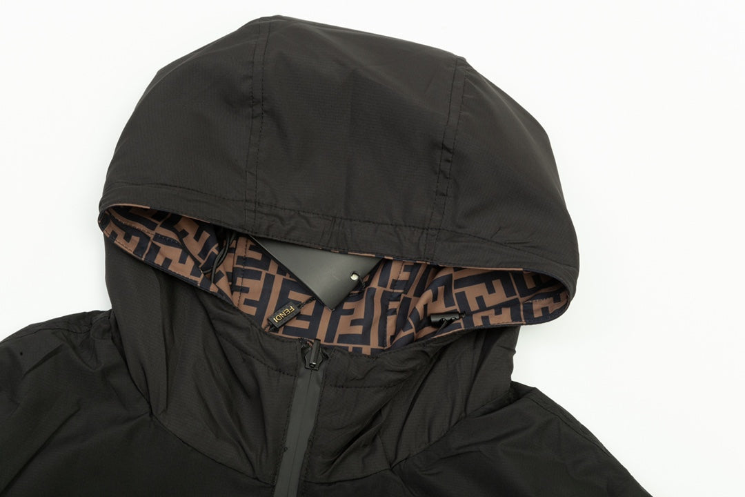Chaqueta reversible de patchwork