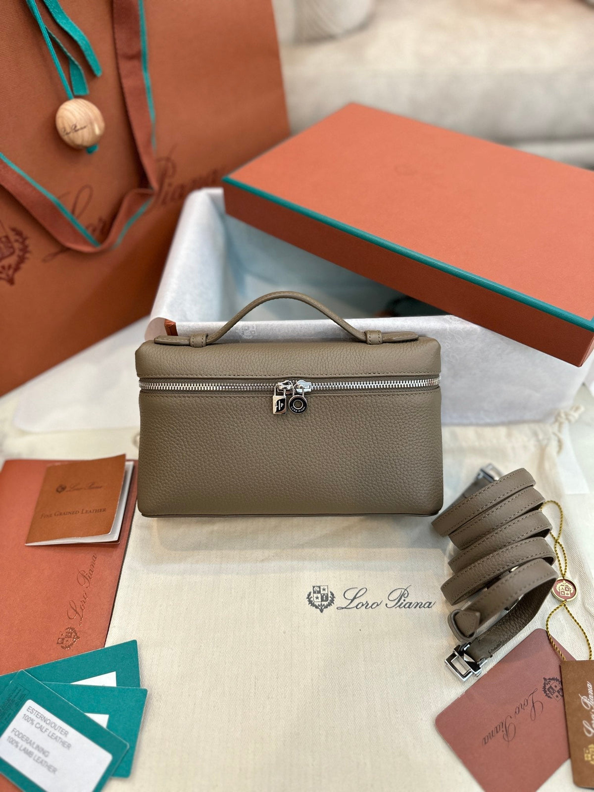 Bolso de cuero Saddle 19 Loro