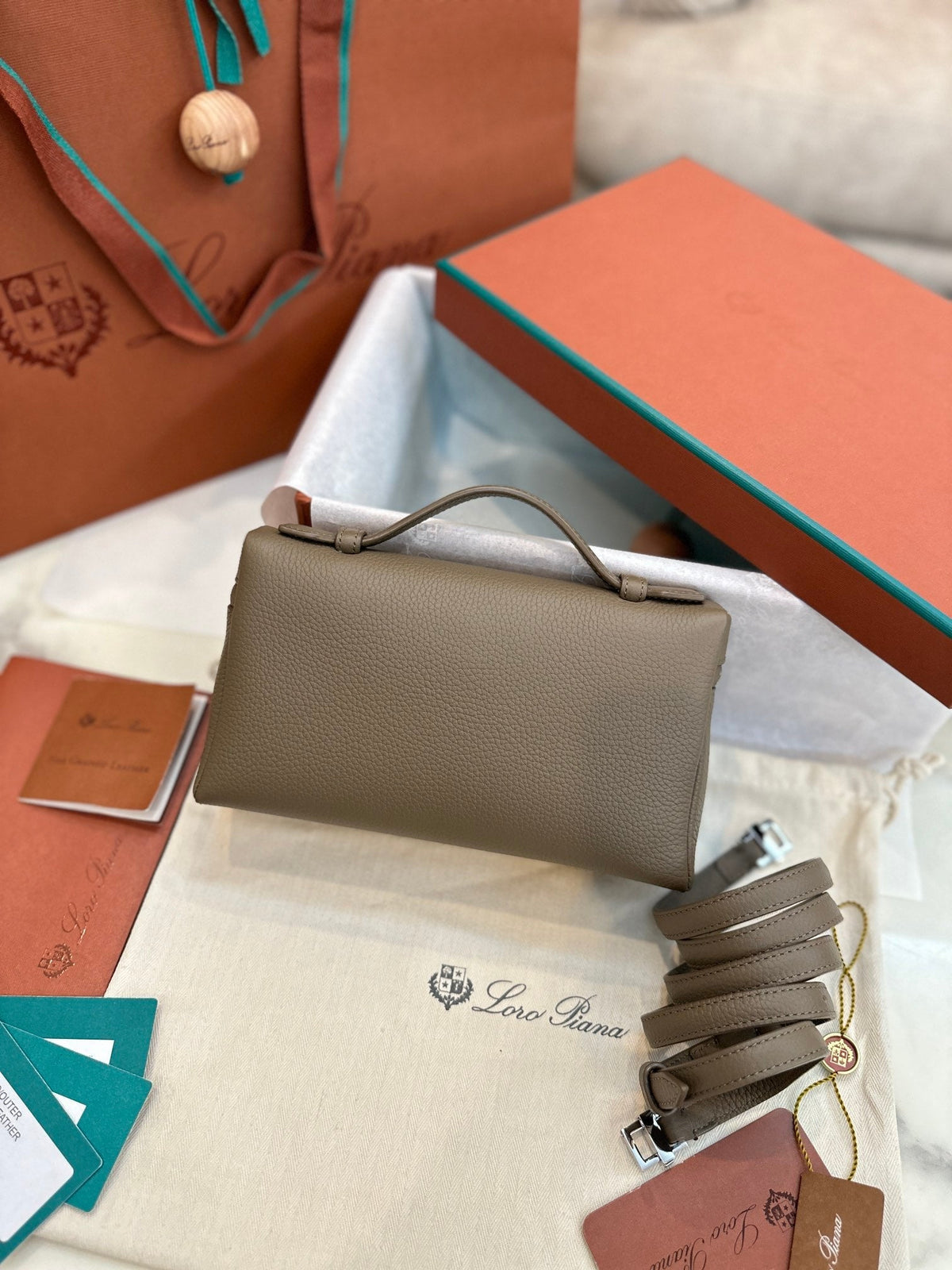 Bolso de cuero Saddle 19 Loro