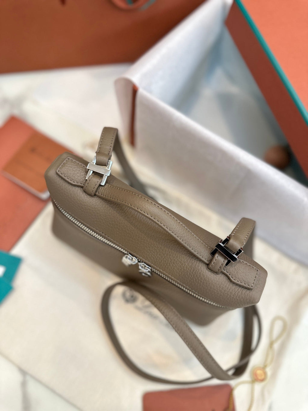 Bolso de cuero Saddle 19 Loro
