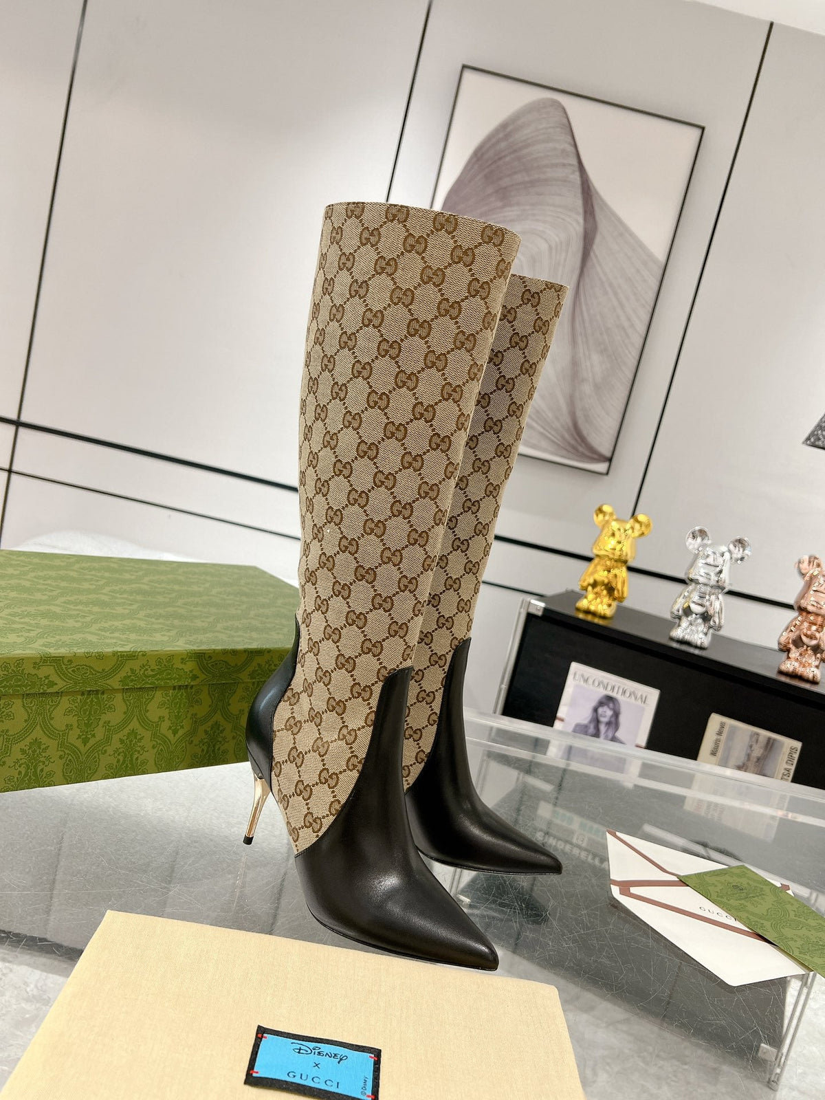 Botines de tacón alto para mujer