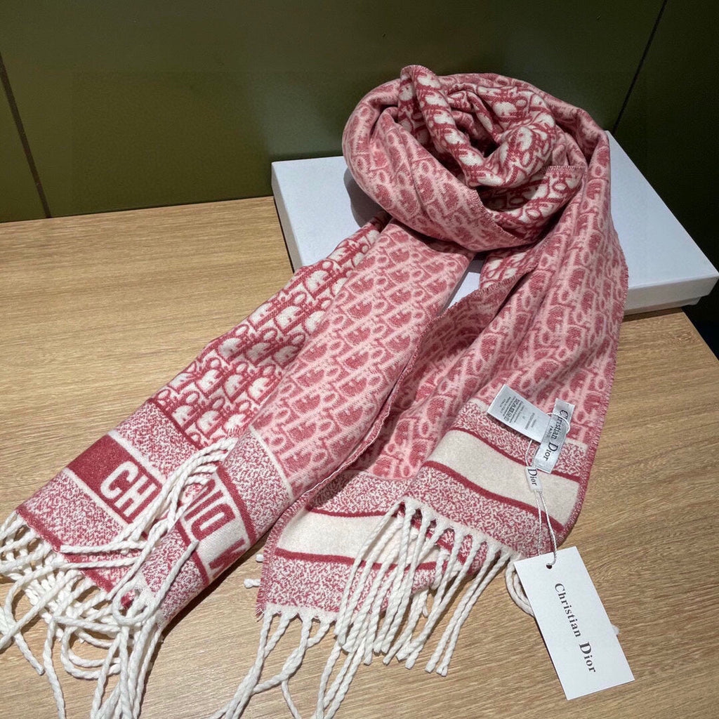 Bufanda clásica de cachemir jacquard