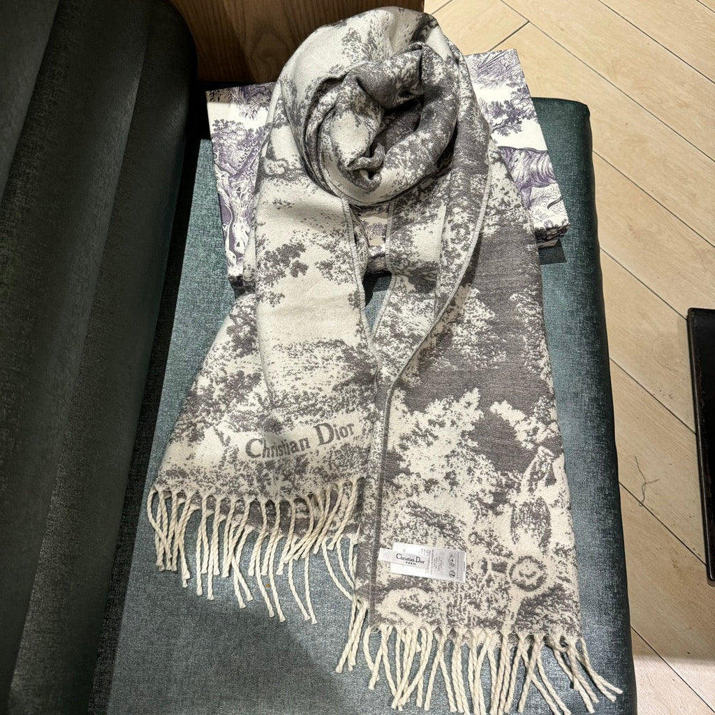 Pañuelo estampado Sauvage Jouy