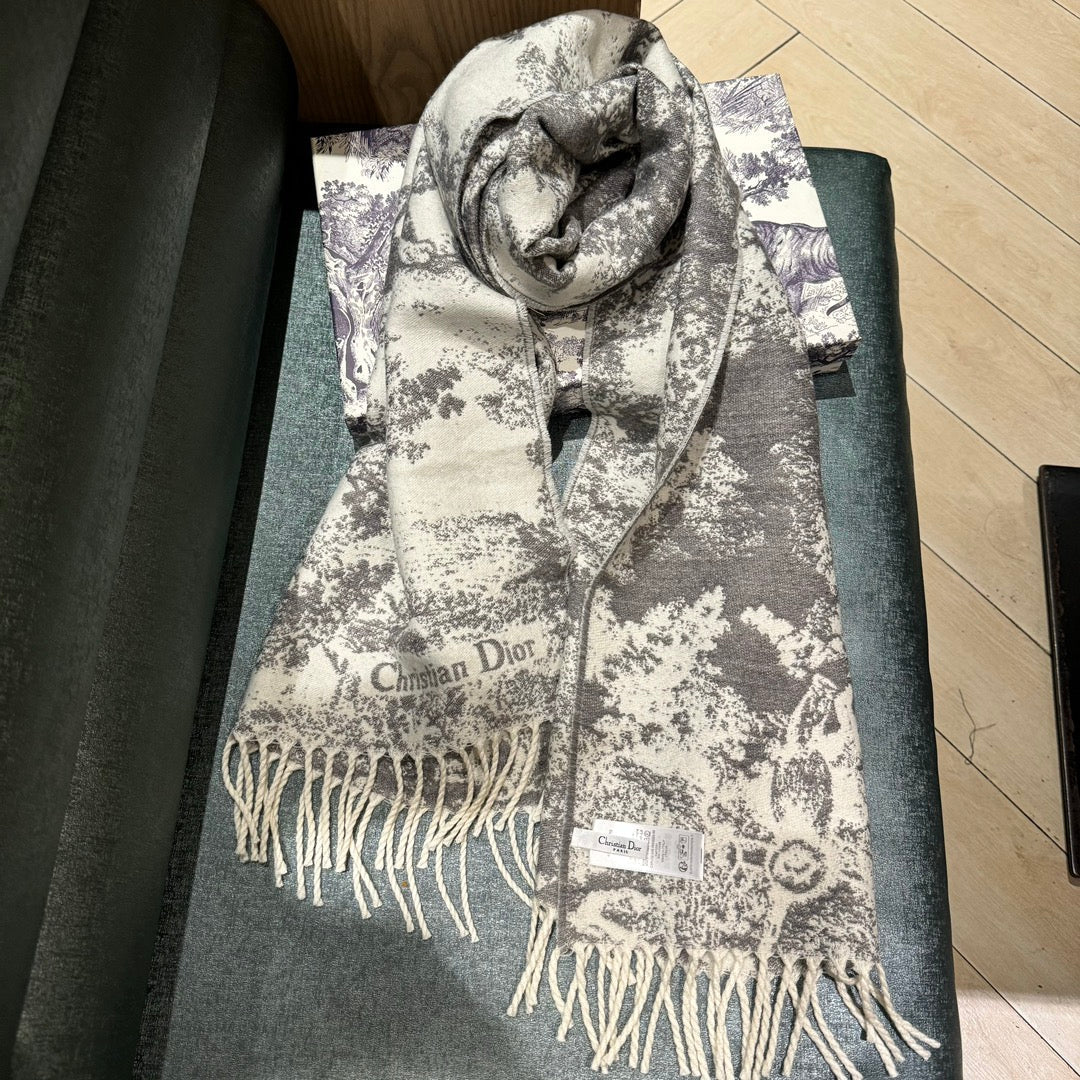 Pañuelo estampado Sauvage Jouy
