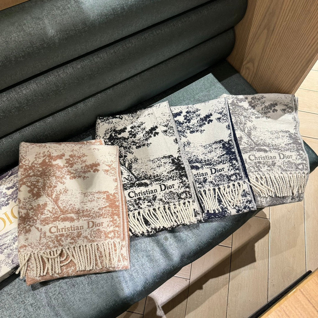 Pañuelo estampado Sauvage Jouy