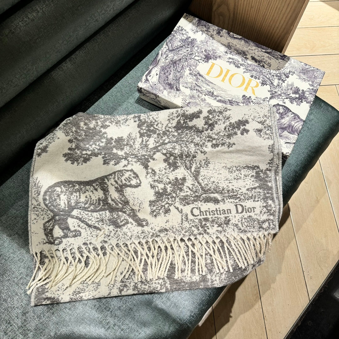 Pañuelo estampado Sauvage Jouy