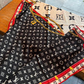 Pañuelo estampado a doble cara