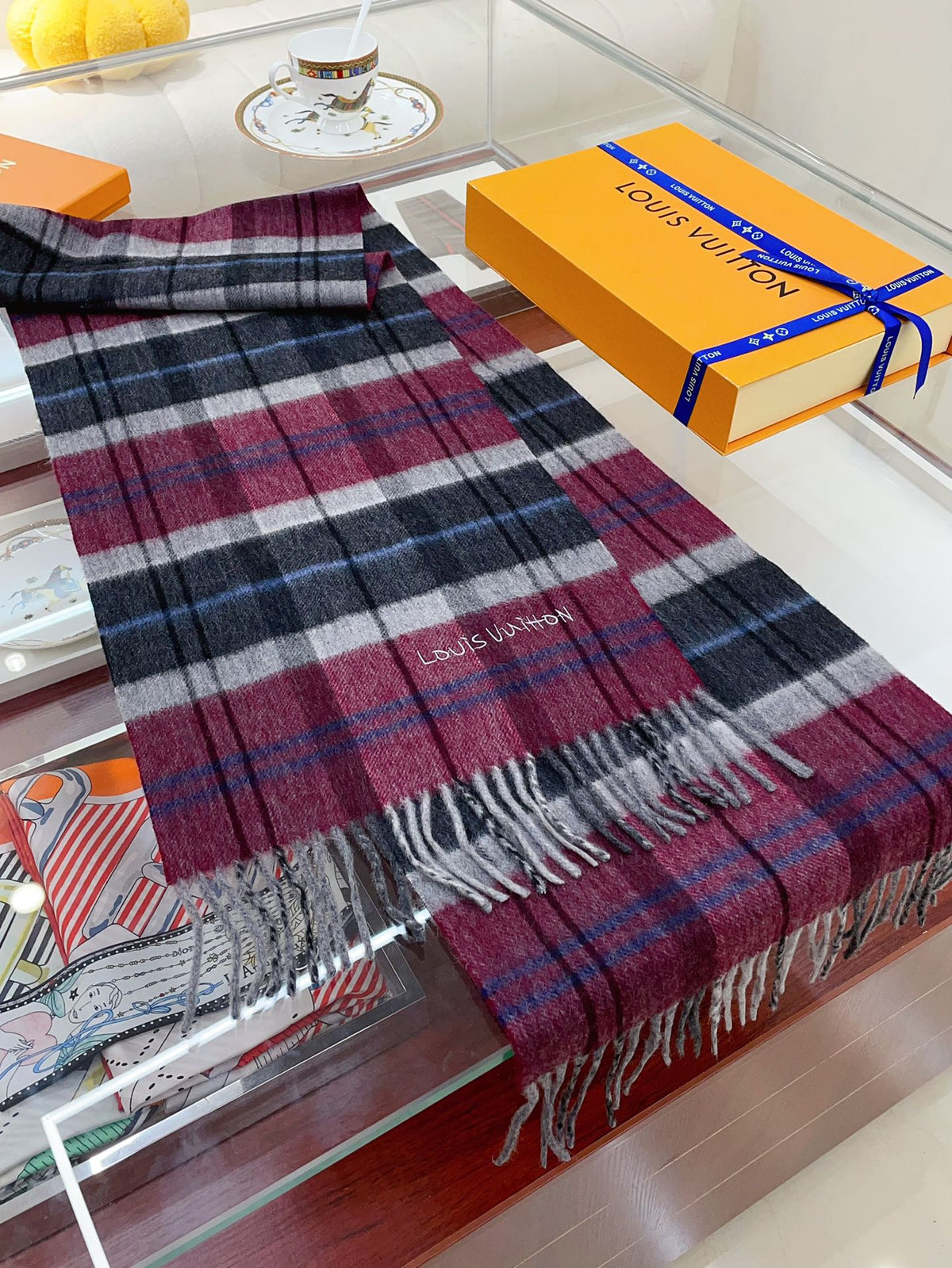Bufanda clásica de cachemir – Diseño unisex