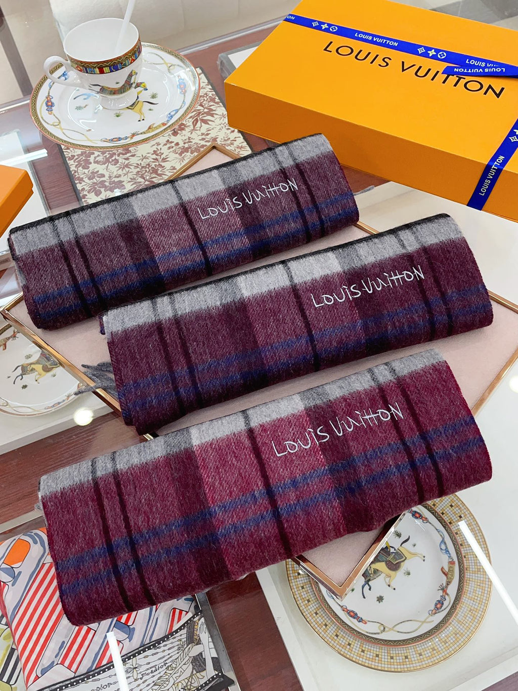 Bufanda clásica de cachemir – Diseño unisex