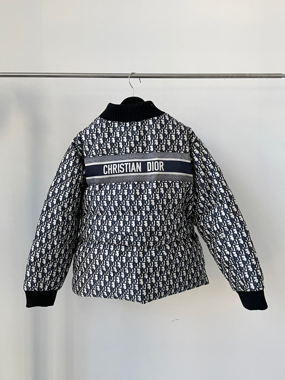 Chaqueta reversible de algodón con cintura elástica