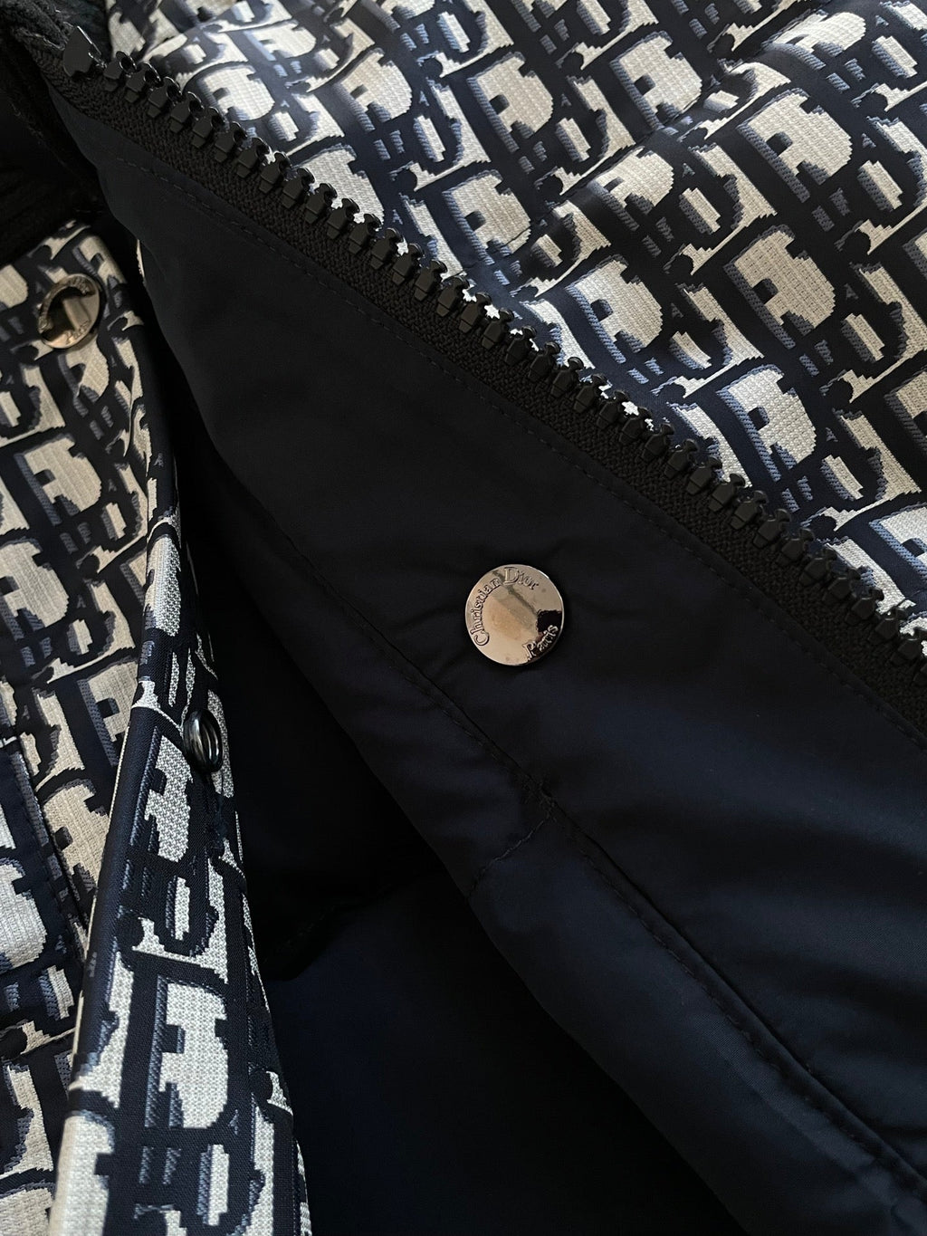Chaqueta reversible de algodón con cintura elástica