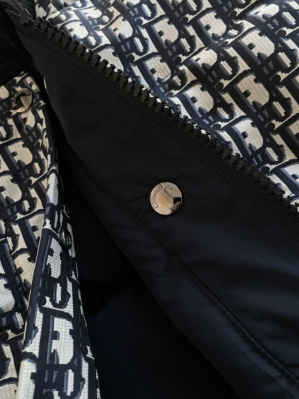 Chaqueta reversible de algodón con cintura elástica