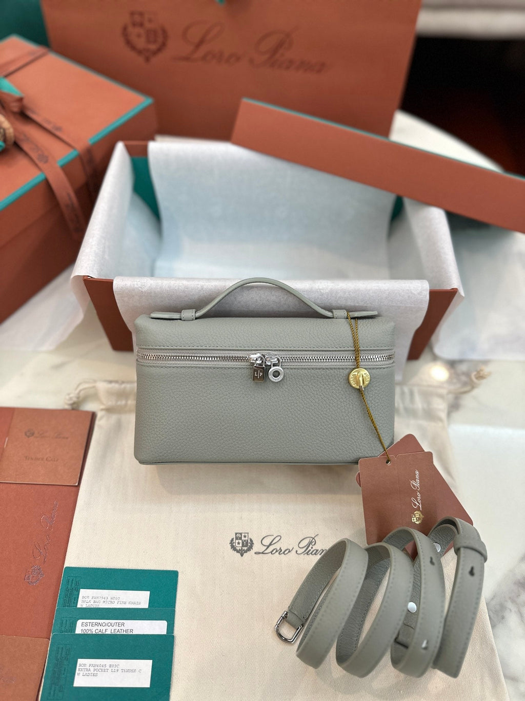 Bolso de cuero Saddle 19 Loro