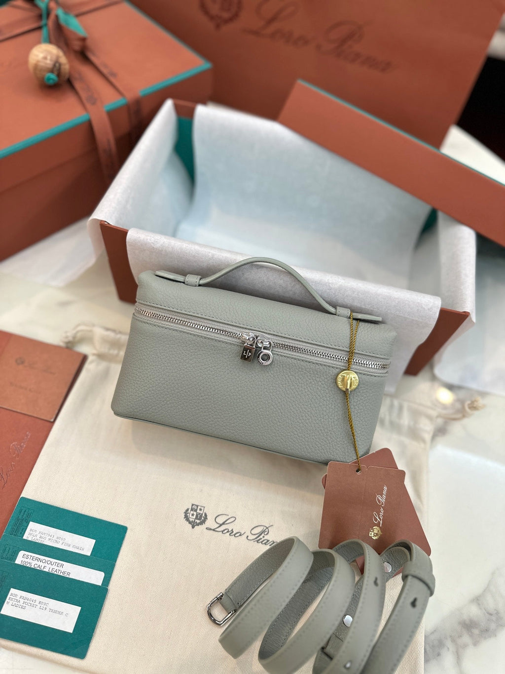 Bolso de cuero Saddle 19 Loro