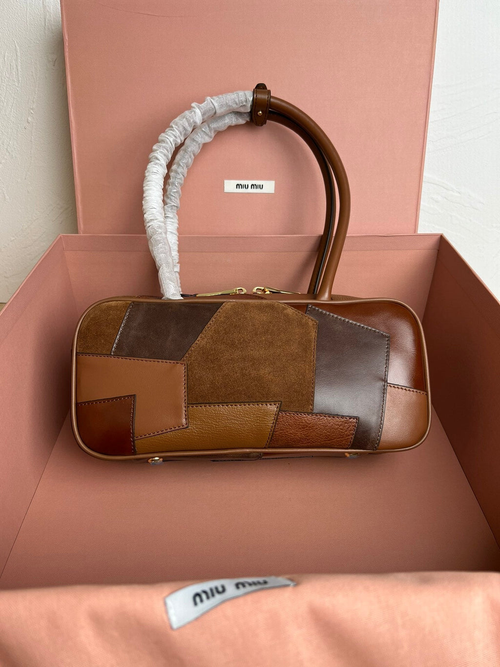 Bolsa de bolos patchwork