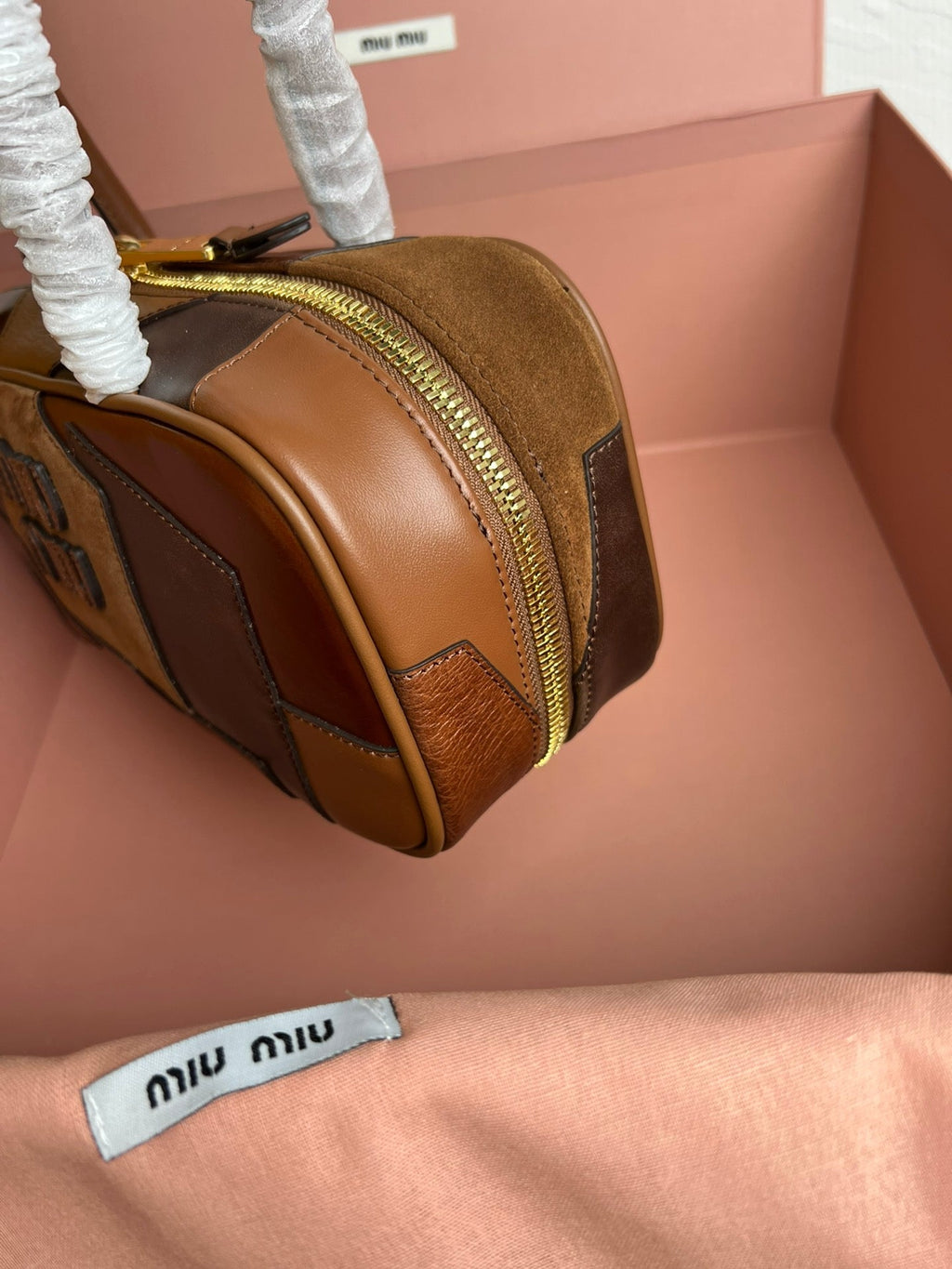Bolsa de bolos patchwork
