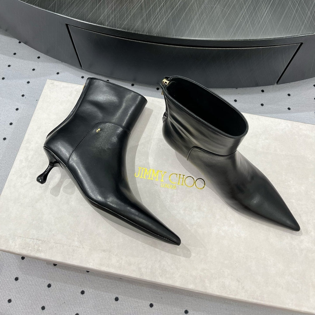Botines de piel para mujer