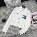 Chaqueta vaquera con logo bordado