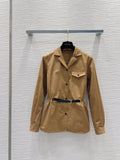 Camisa clásica estilo boyfriend con corbata