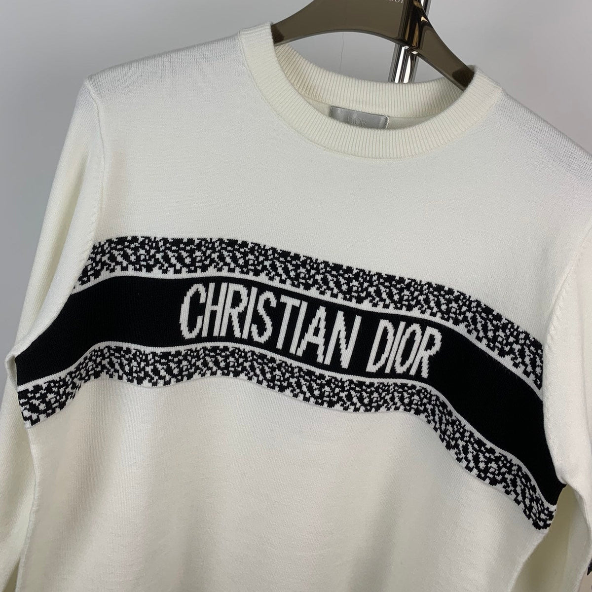 Suéter unisex de manga larga de punto jacquard