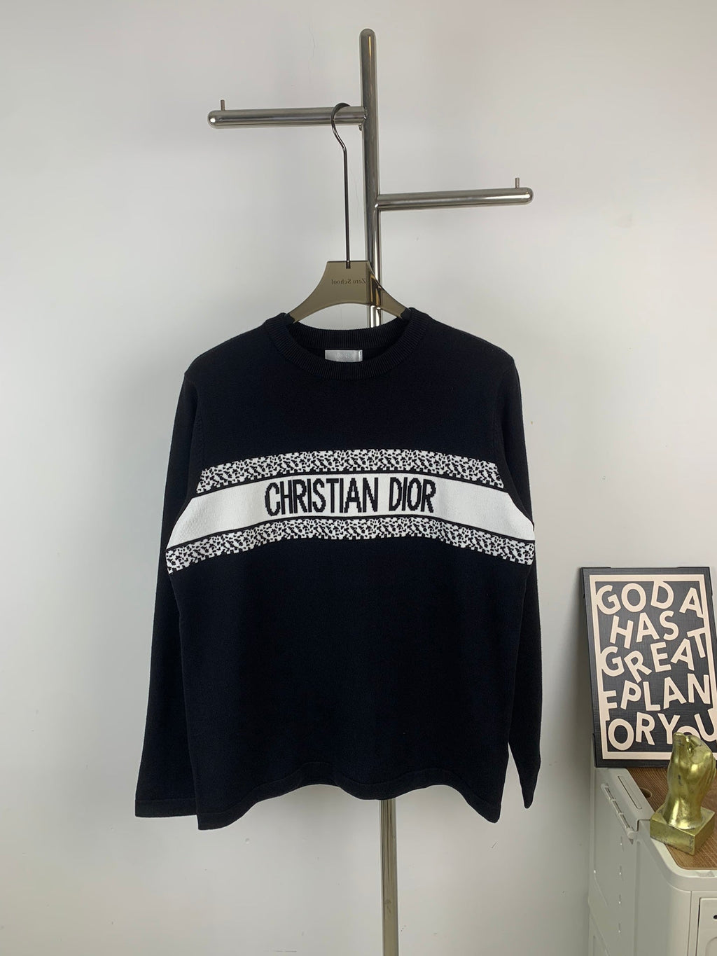 Suéter unisex de manga larga de punto jacquard