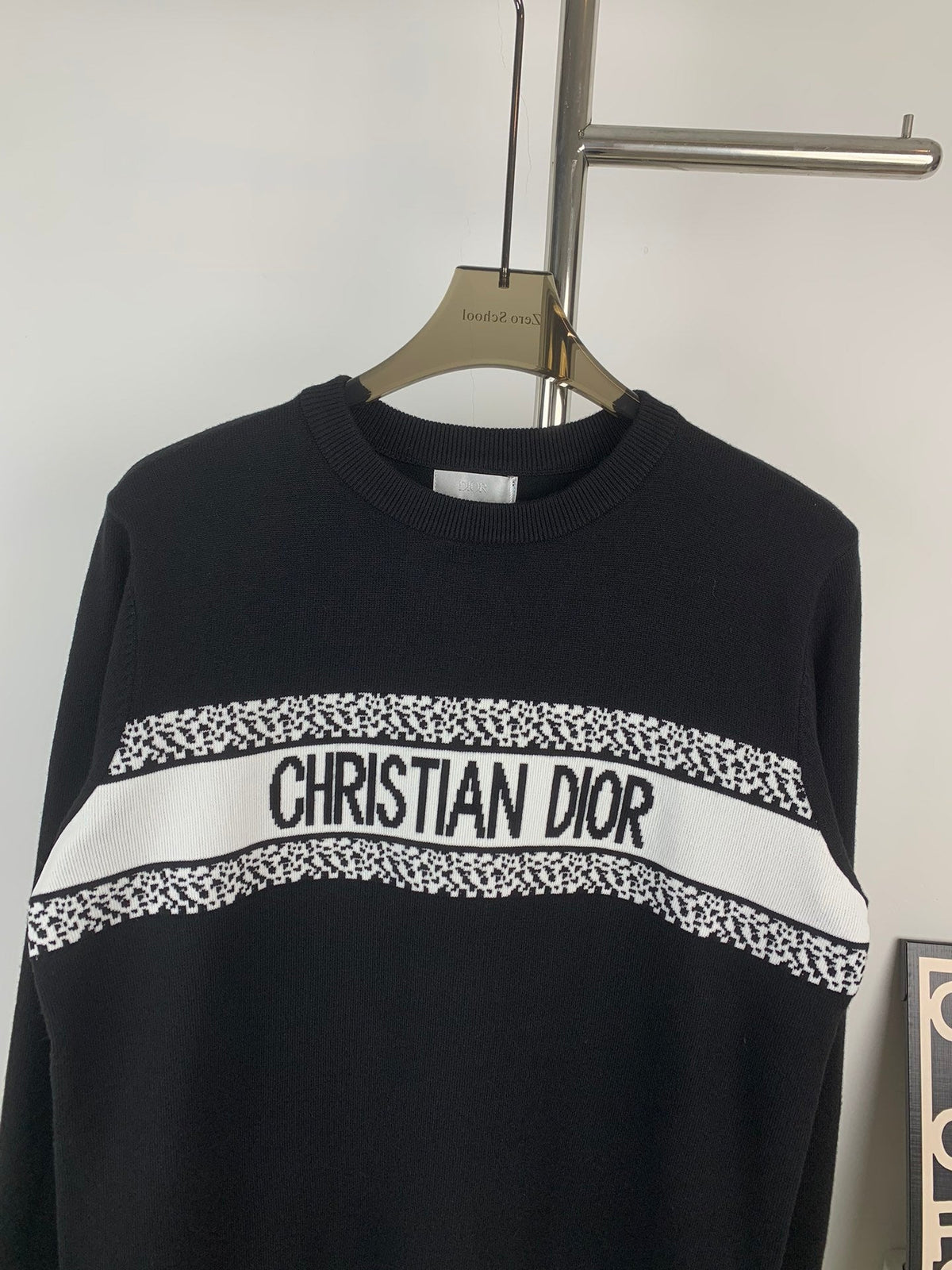 Suéter unisex de manga larga de punto jacquard